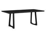 Silas Dining Table - Ash Black by Moe's Home at Eve Furniture