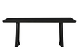 Silas Dining Table - Ash Black by Moe's Home at Eve Furniture