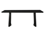 Silas Dining Table - Ash Black by Moe's Home at Eve Furniture