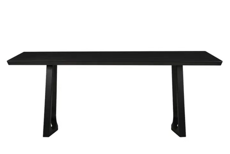 Silas Dining Table - Ash Black by Moe's Home at Eve Furniture
