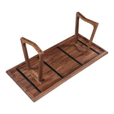 Silas Dining Table Walnut Brown by Moe's Home at Eve Furniture