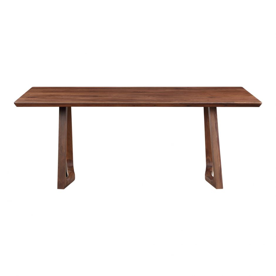 Silas Dining Table Walnut Brown by Moe's Home at Eve Furniture