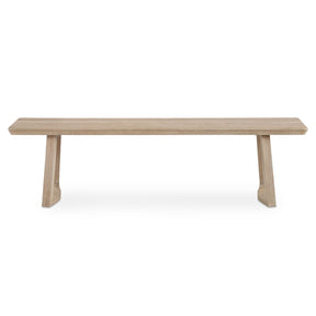 Silas Oak Dining Bench by Moe's Home at Eve Furniture