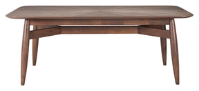 Silea Espresso Rectangular Dining Table by Zuomod at Eve Furniture