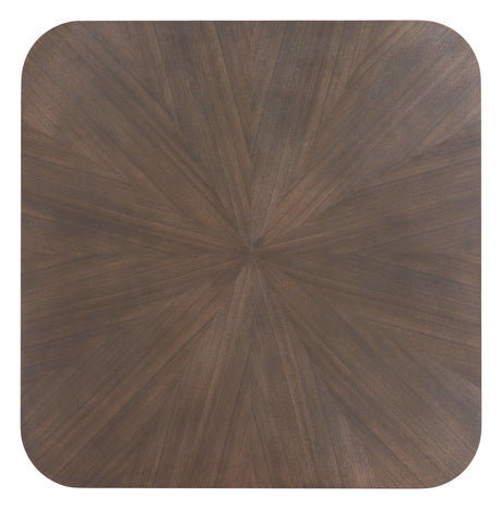 Silea Espresso Square Dining Table by Zuomod at Eve Furniture