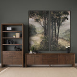 Silent Forest IV by Mercana Studio Hand-Embellished Textured Framed Canvas Artwork by Mercana at Eve Furniture