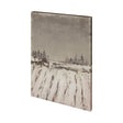 Silent Snow II by Jonathan Klassen a Hand Embellished Textured Canvas by Mercana at Eve Furniture