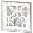 Silhouette & Pattern V (MC) Jennifer Goldberger Hand Embelished Framed Art Print Matted under Glass by Mercana at Eve Furniture