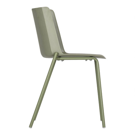 Silla Outdoor Dining Chair Sage Green by Moe's Home at Eve Furniture