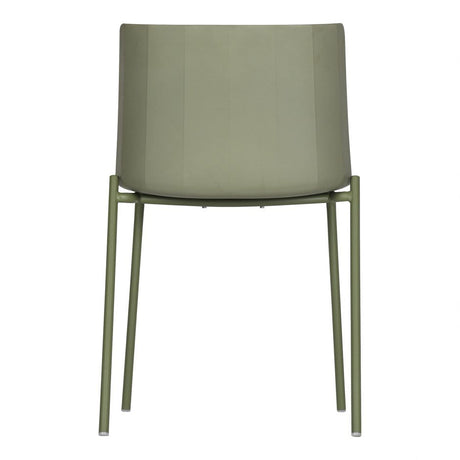 Silla Outdoor Dining Chair Sage Green by Moe's Home at Eve Furniture