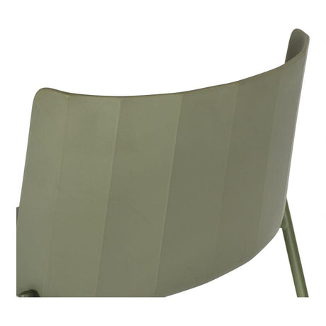 Silla Outdoor Dining Chair Sage Green by Moe's Home at Eve Furniture