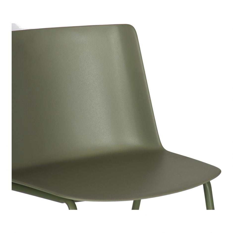 Silla Outdoor Dining Chair Sage Green by Moe's Home at Eve Furniture