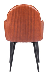 Silloth Brown Dining Chair by Zuomod at Eve Furniture