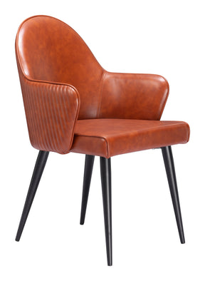 Silloth Brown Dining Chair by Zuomod at Eve Furniture