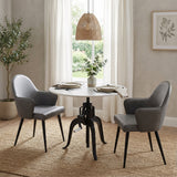 Silloth Gray Dining Chair by Zuomod at Eve Furniture