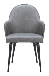 Silloth Gray Dining Chair by Zuomod at Eve Furniture