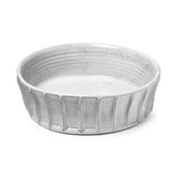 Silone (Large) 16L x 16W White Ceramic Bowl by Mercana at Eve Furniture