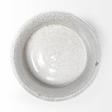 Silone (Small) 9L x 9W White Ceramic Bowl by Mercana at Eve Furniture
