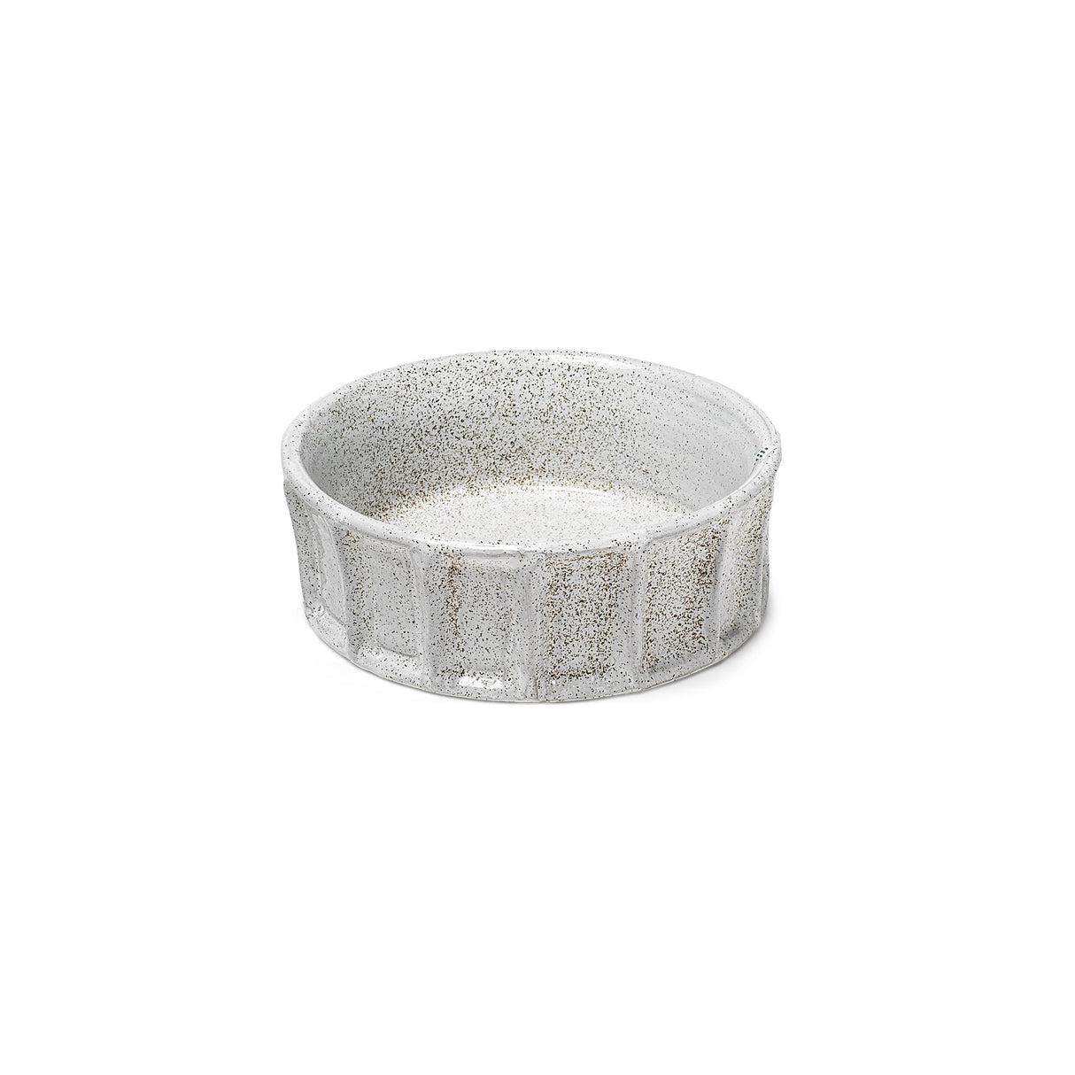 Silone (Small) 9L x 9W White Ceramic Bowl by Mercana at Eve Furniture