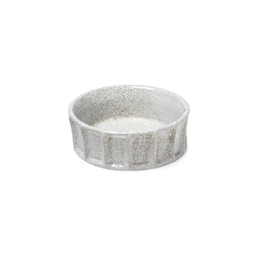 Silone (Small) White Ceramic Bowl by Mercana at Eve Furniture