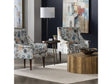Silva Brown/Gold Accent Table by Crestview at Eve Furniture
