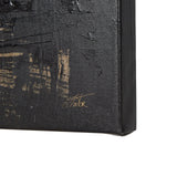 Silver and gold inspiration I by Mercana Studio a Hand Embellished Textured Canvas by Mercana at Eve Furniture