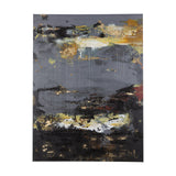 Silver and gold inspiration I by Mercana Studio a Hand Embellished Textured Canvas by Mercana at Eve Furniture