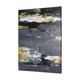 Silver and gold inspiration III by Mercana Studio a Hand Embellished Textured Canvas by Mercana at Eve Furniture