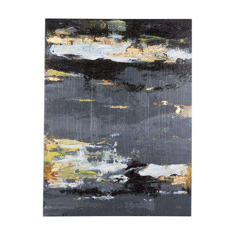 Silver and gold inspiration III by Mercana Studio a Hand Embellished Textured Canvas by Mercana at Eve Furniture