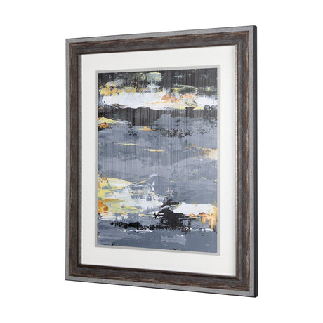 Silver and gold Inspiration III by Mercana Studio a Hand Embellished Textured Framed Art Print by Mercana at Eve Furniture