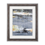 Silver and gold Inspiration III by Mercana Studio a Hand Embellished Textured Framed Art Print by Mercana at Eve Furniture