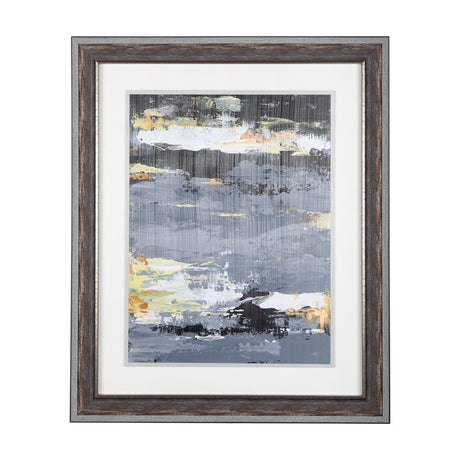 Silver and gold Inspiration III by Mercana Studio a Hand Embellished Textured Framed Art Print by Mercana at Eve Furniture