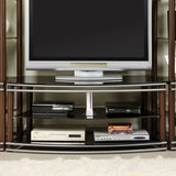 Silver Creek Brown/Silver Pier Shelves by Furniture of America at Eve Furniture
