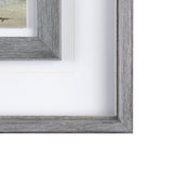 Silver Light by Pablo Rojerro a Hand Embellished Textured Framed Art Print Matted under Glass by Mercana at Eve Furniture