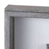 Silver Light by Pablo Rojerro a Hand Embellished Textured Framed Art Print Matted under Glass by Mercana at Eve Furniture