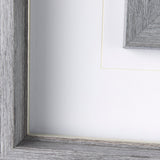 Silver Light by Pablo Rojerro a Hand Embellished Textured Framed Art Print Matted under Glass by Mercana at Eve Furniture