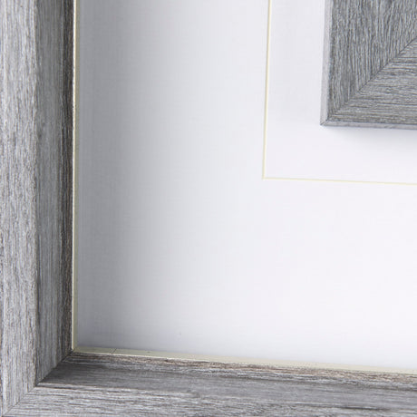 Silver Light by Pablo Rojerro a Hand Embellished Textured Framed Art Print Matted under Glass by Mercana at Eve Furniture
