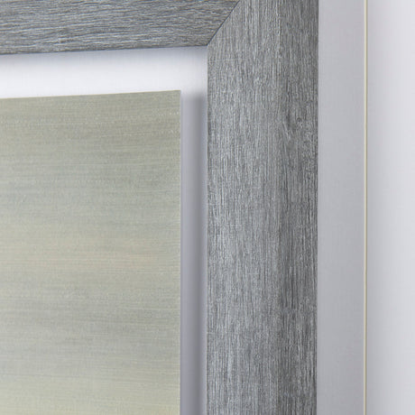 Silver Light by Pablo Rojerro a Hand Embellished Textured Framed Art Print Matted under Glass by Mercana at Eve Furniture