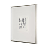 Silver Pebbles by Studio M a handmade Original Framed Artwork under Glass by Mercana at Eve Furniture