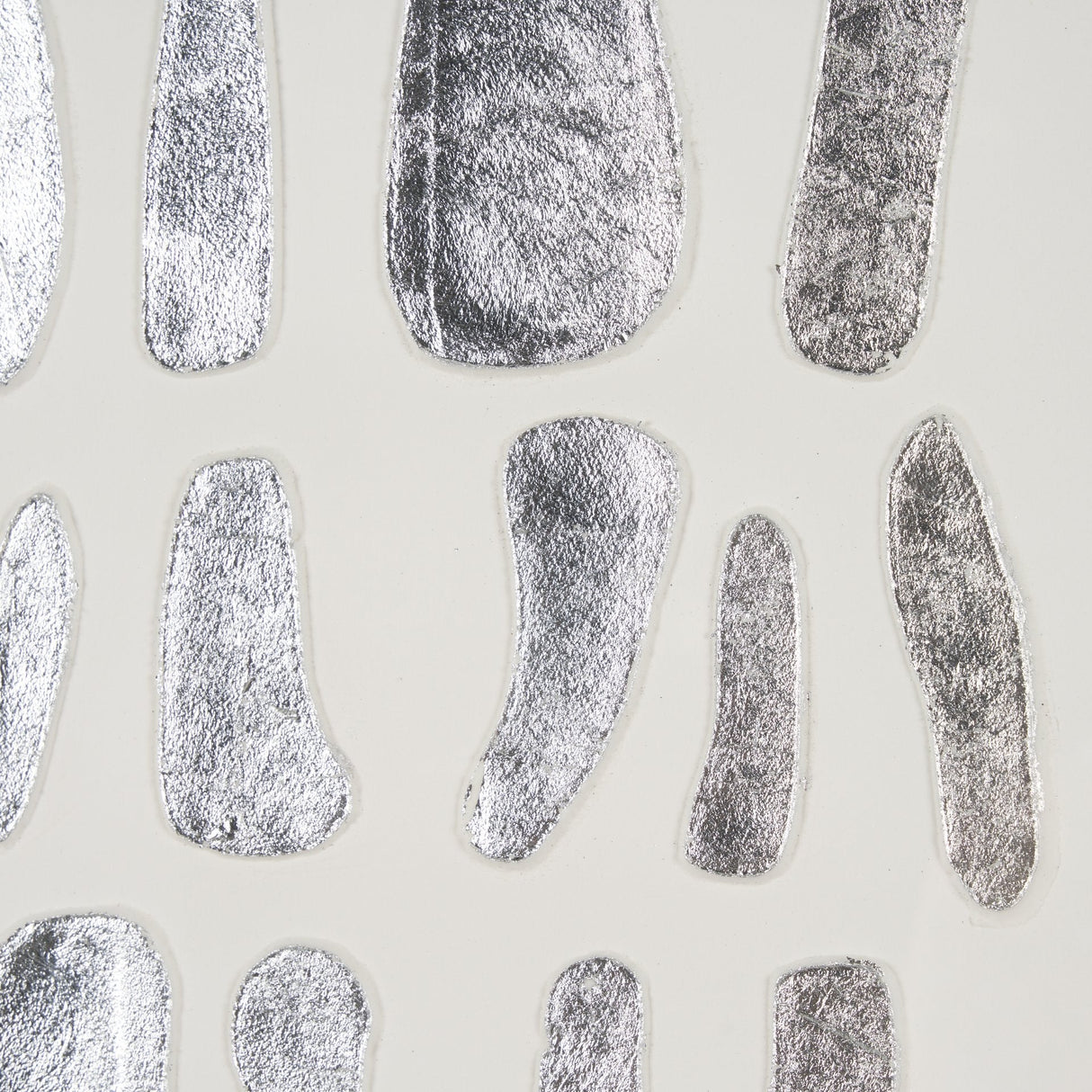 Silver Pebbles by Studio M a handmade Original Framed Artwork under Glass by Mercana at Eve Furniture