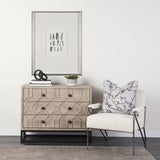 Silver Pebbles by Studio M a handmade Original Framed Artwork under Glass by Mercana at Eve Furniture