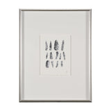 Silver Pebbles by Studio M a handmade Original Framed Artwork under Glass by Mercana at Eve Furniture