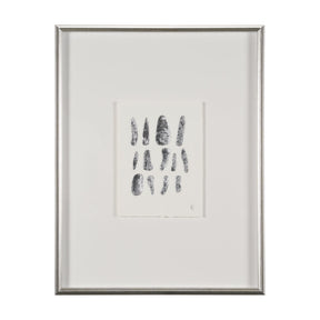 Silver Pebbles by Studio M a handmade Original Framed Artwork under Glass by Mercana at Eve Furniture