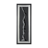 Silver River by Barbara Fleming a Hand Embelished Textured Framed Art Print Matted under Glass by Mercana at Eve Furniture