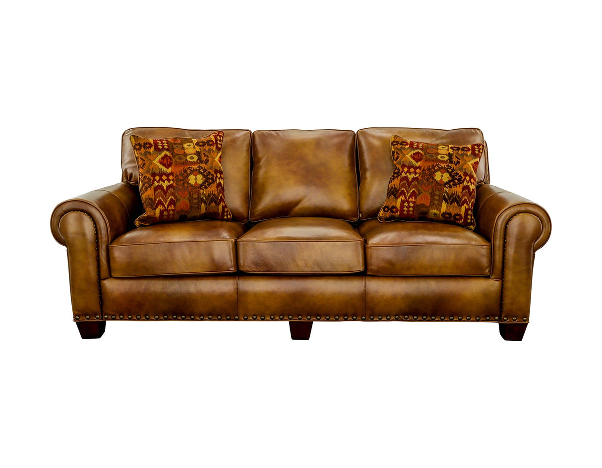 Silverado Sofa w/Two Accent Pillows