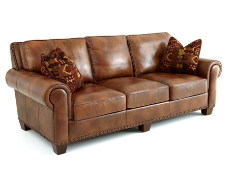 Silverado Camel Top-Grain Leather 4-Piece Set by Steve Silver at Eve Furniture