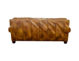Silverado Camel Top-Grain Leather Sofa by Steve Silver at Eve Furniture