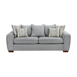 Silverthorne Gray 2-Piece Living Room Set by Homelegance at Eve Furniture