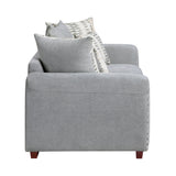 Silverthorne Gray 2-Piece Living Room Set by Homelegance at Eve Furniture
