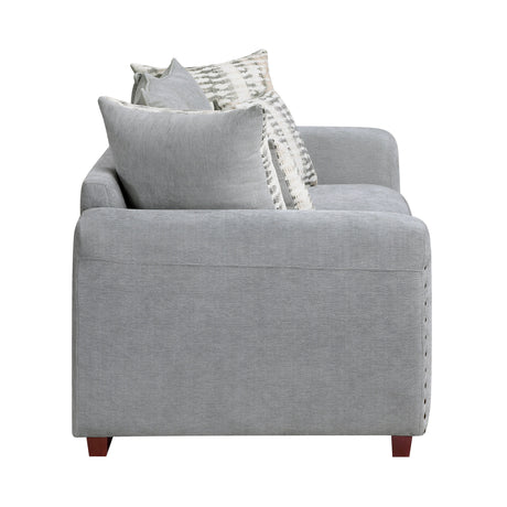 Silverthorne Gray 2-Piece Living Room Set by Homelegance at Eve Furniture